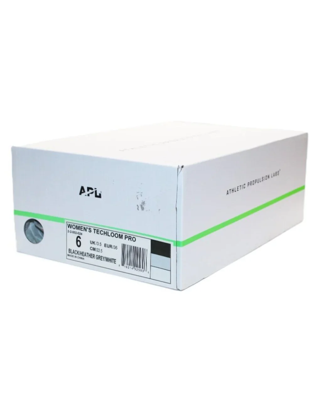 APL Athletic Propulsion Labs Women's Techloom Pro Black/Heather Grey/White 6